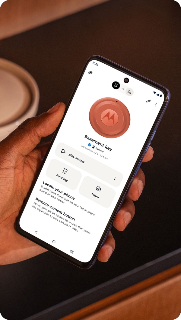 Smart Tag Item Finder With Long-Lasting Battery Power| moto tag 2